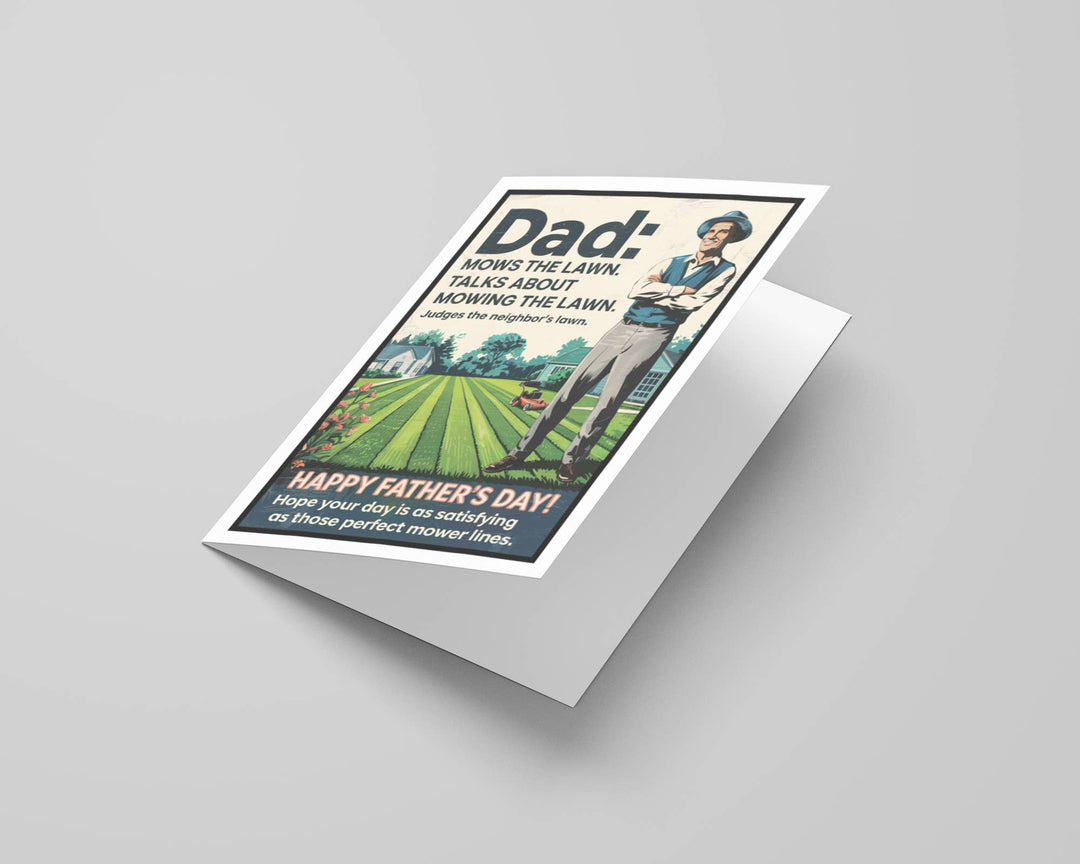 Funny Fathers Day Card | Fathers Day Gifts | Made in USA