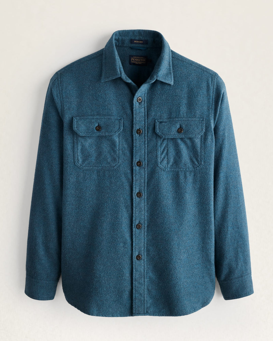 Pendleton Burnside Shirt- Blue Heather