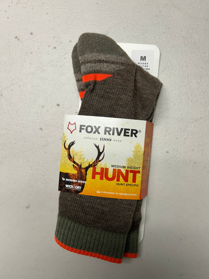 Nester Merino Wool Original Hunt Med/Wt Crew Sock