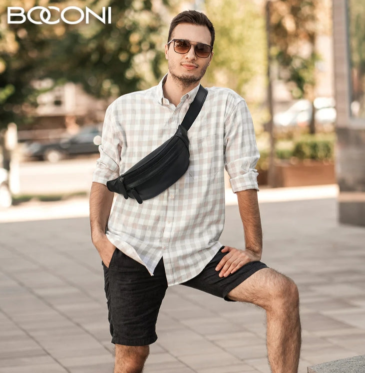 Antonio Soft Nappa Sling Crossbody Bag