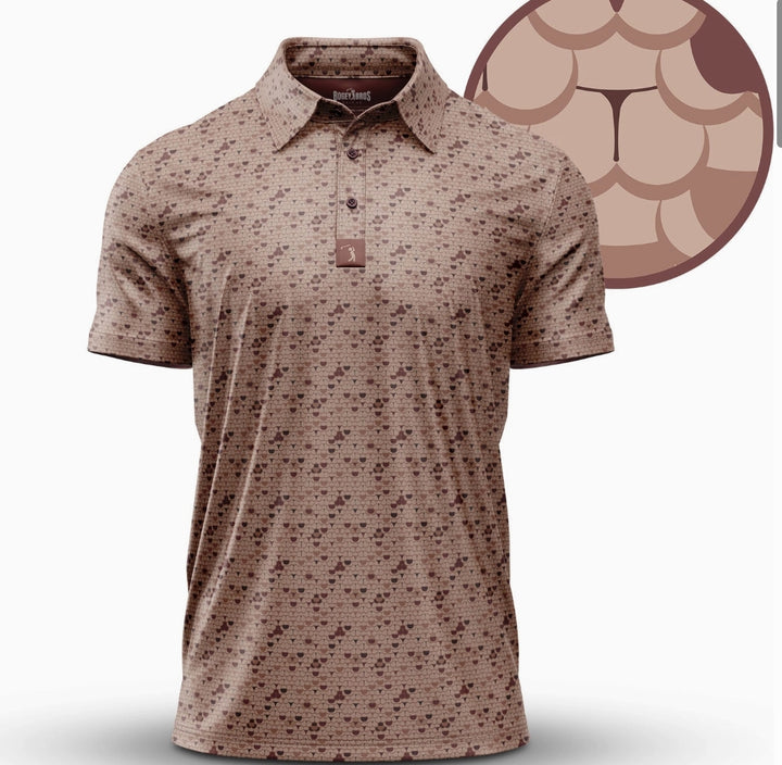 Whale Tail Polo Shirt