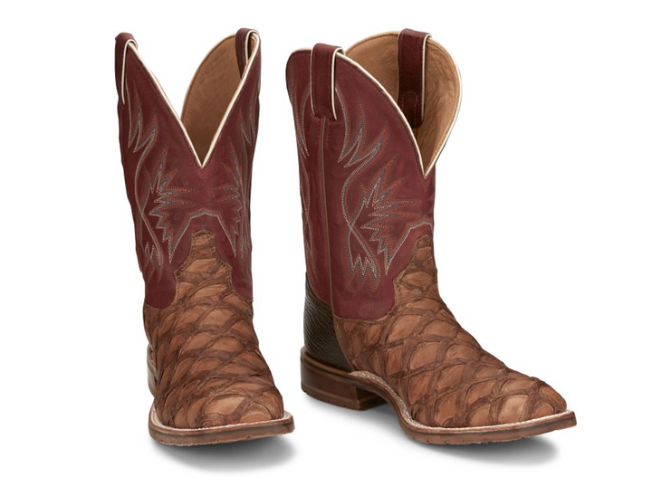 Tony Lama - Prescott 11" Pirarucu Boots