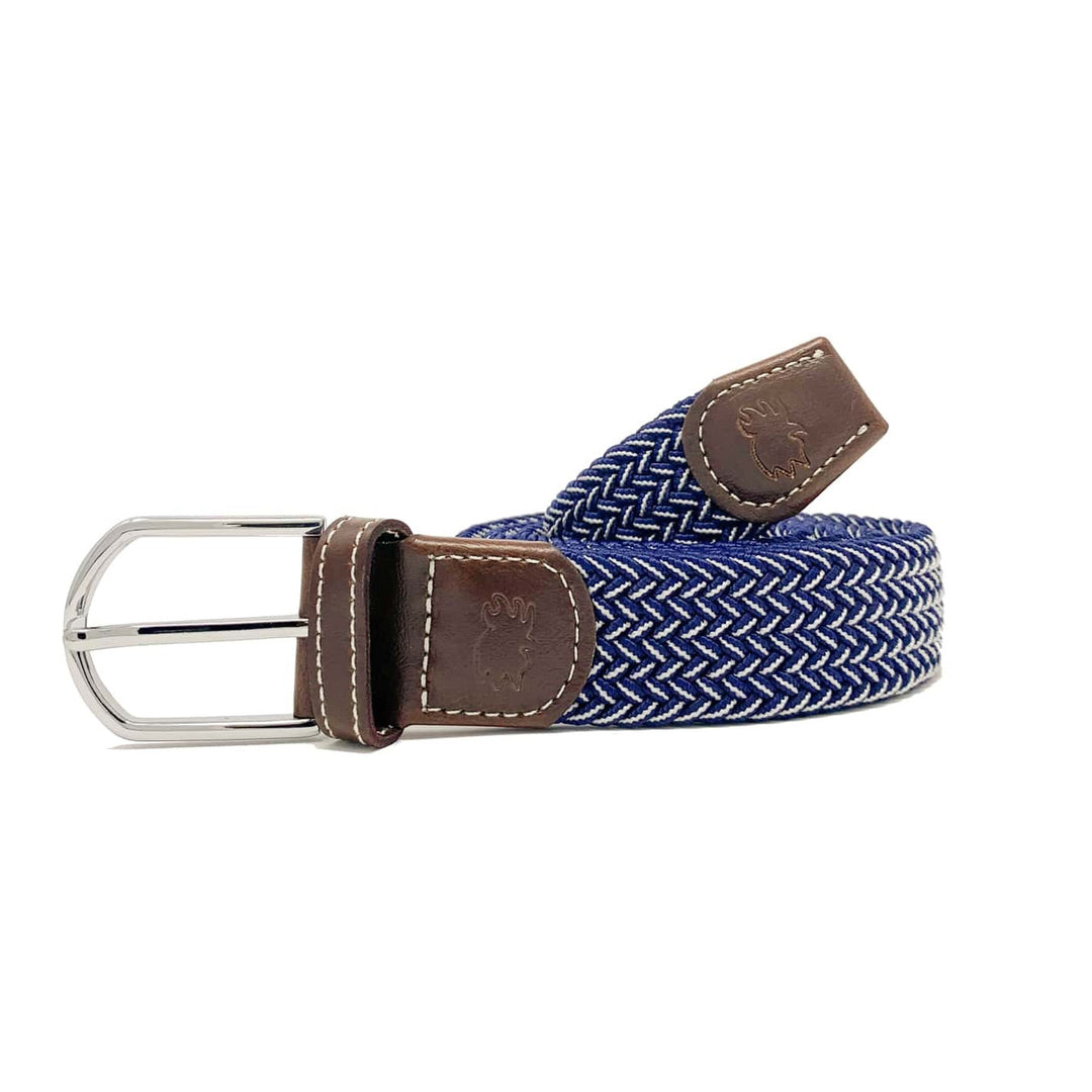 The Ponte Vedra Two Toned Woven Elastic Stretch Belt