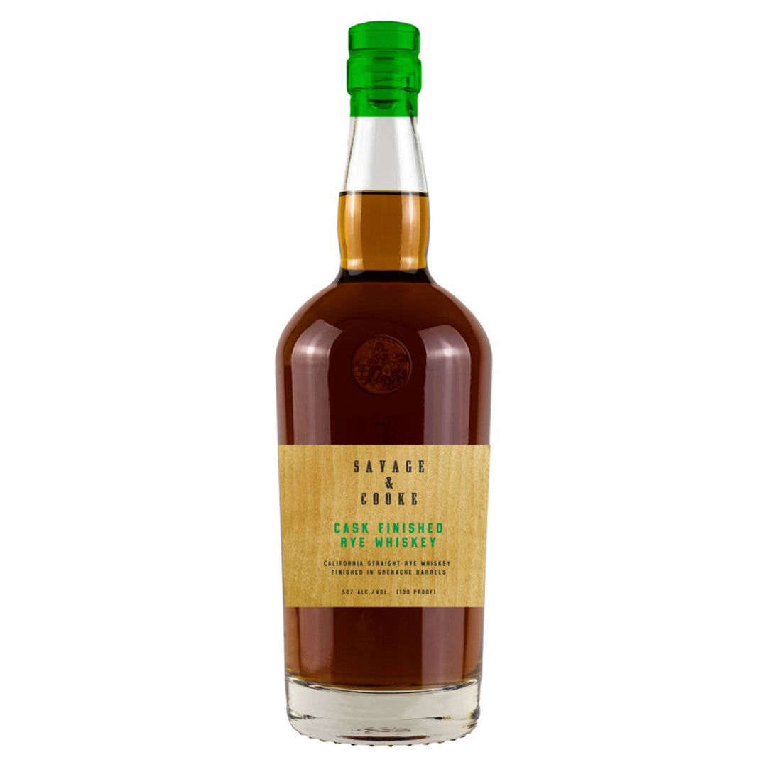 Savage &amp; Cooke Cask Finished Rye 100 proof