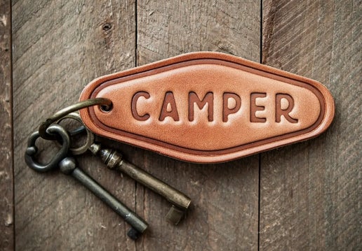 Leather Keychain