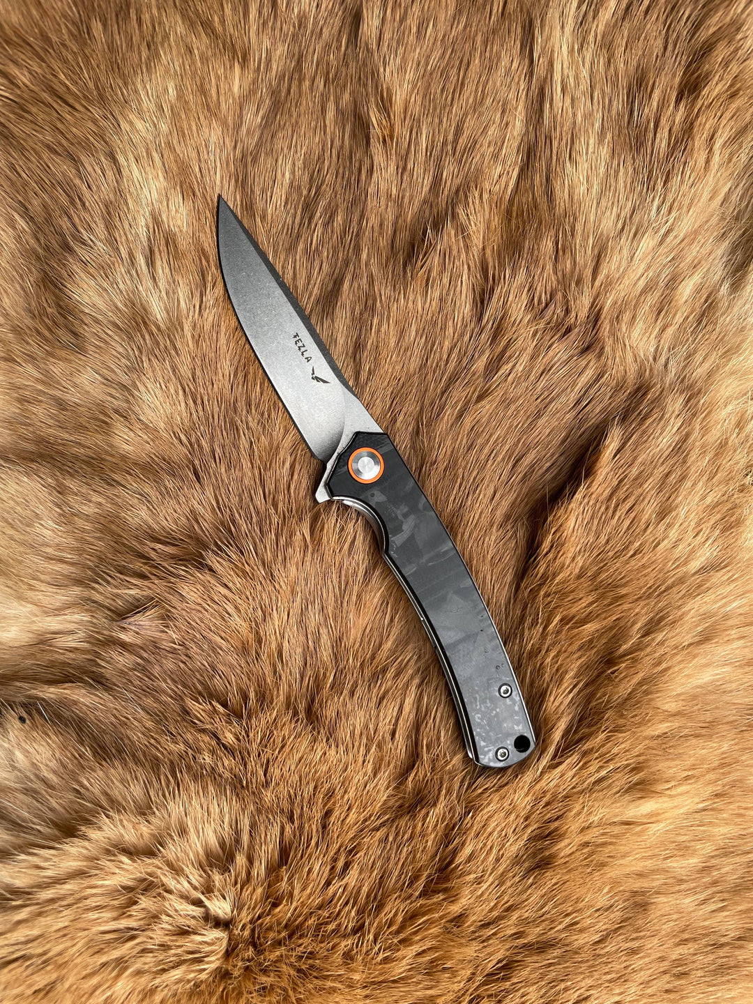 Tezla Mark Y Bearing Folding Knife