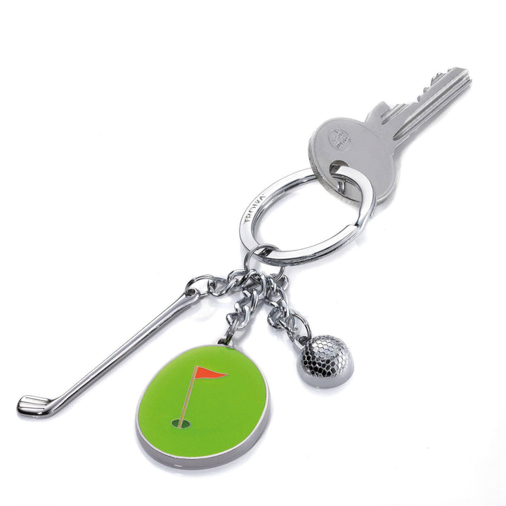Troika Hole in One Golf Charms Key-ring