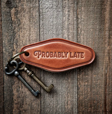 Leather Keychain