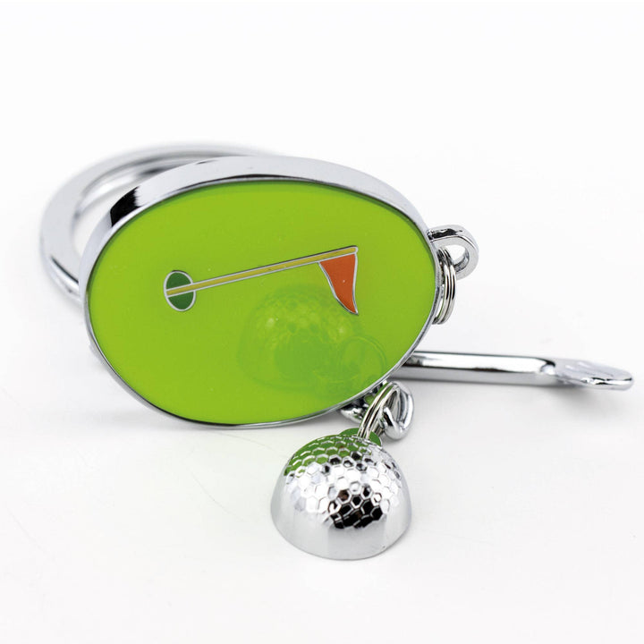 Troika Hole in One Golf Charms Key-ring