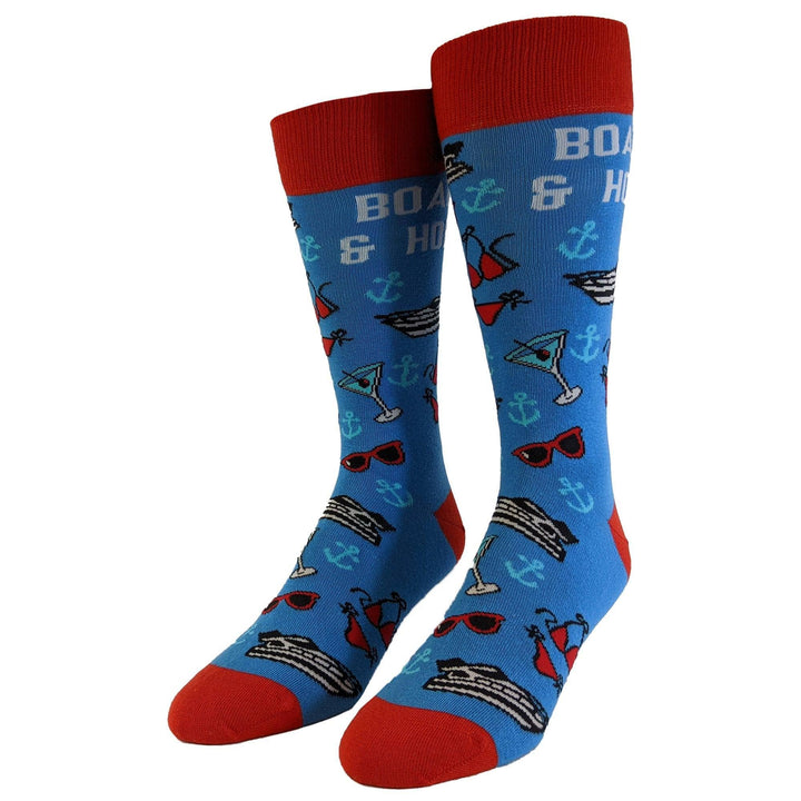 Mens Boats And Hoes Sock