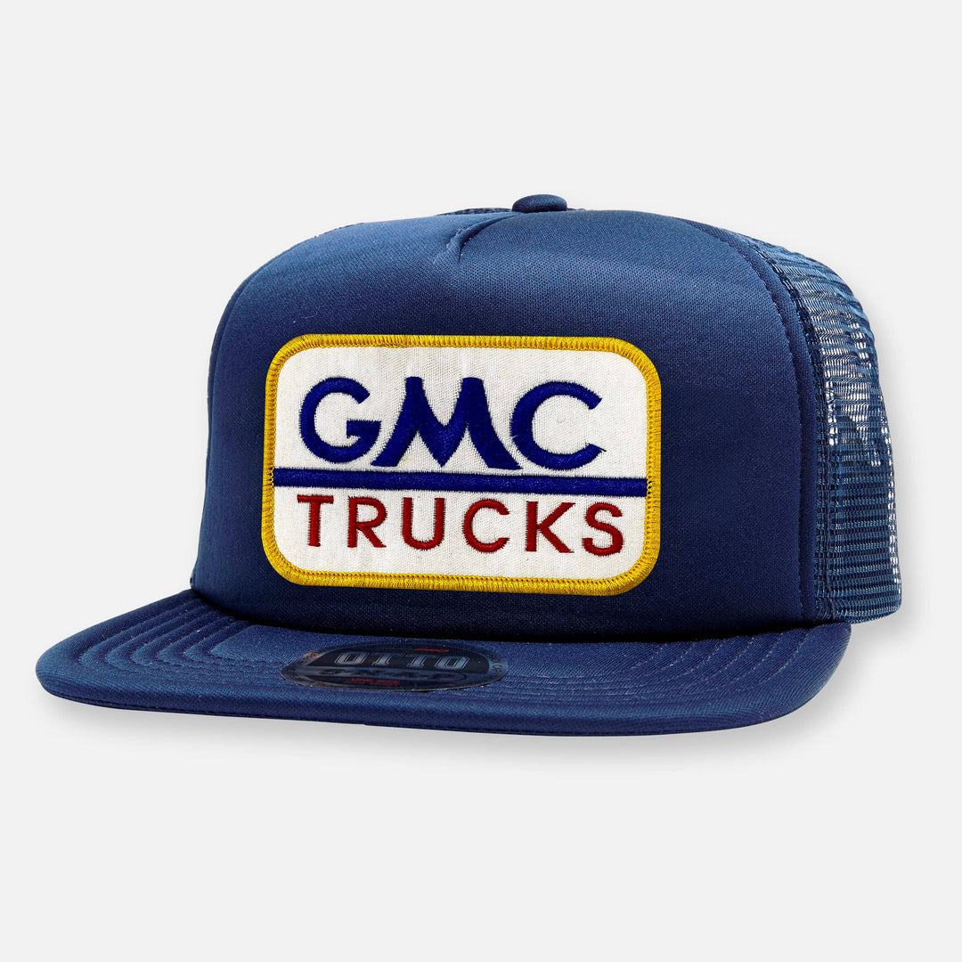 GMC Trucks Flat Bill Patch Hat