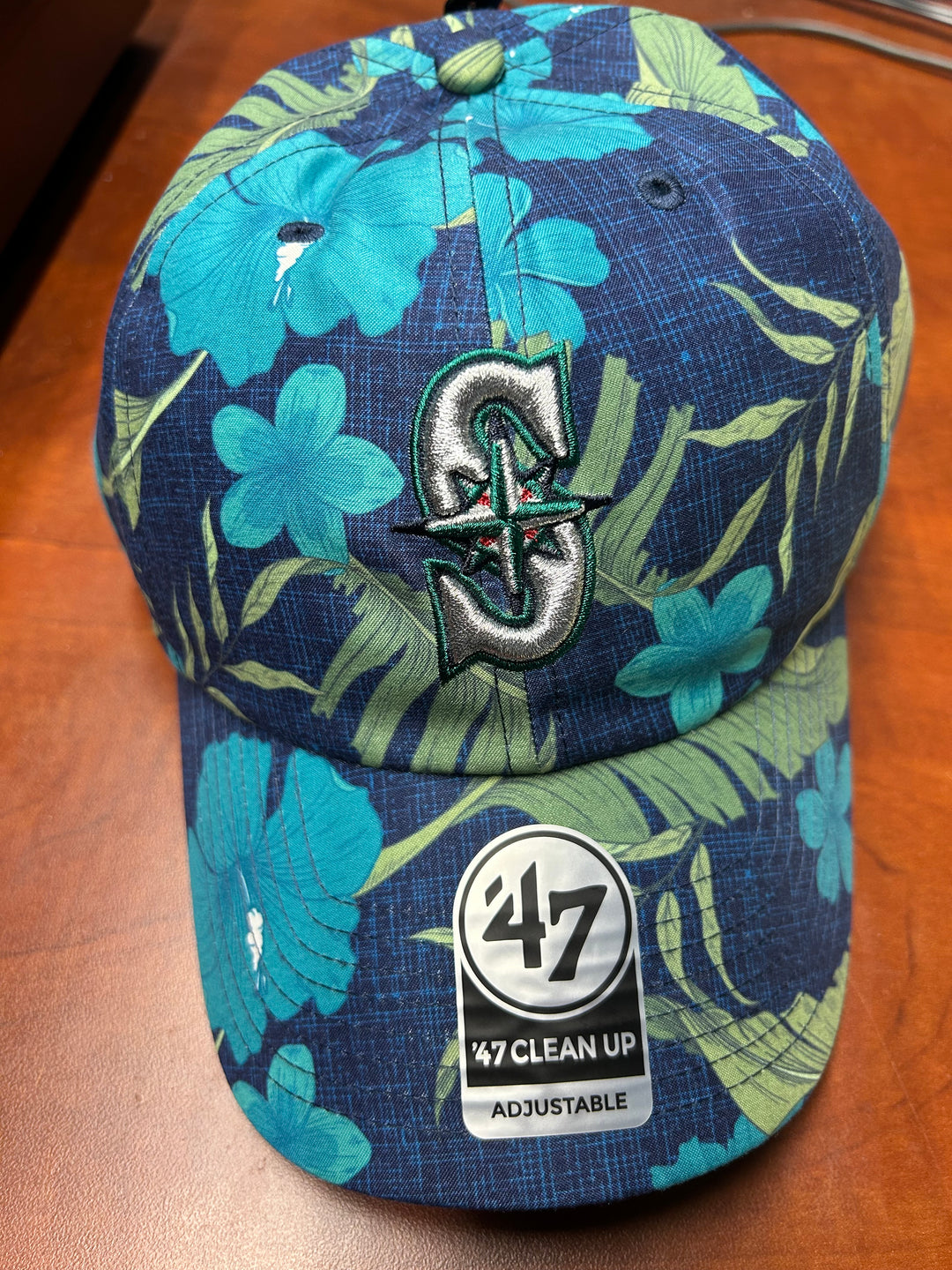 Seattle Mariners Navy Beach Side 47 Clean Up Hat
