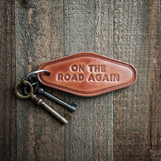 Leather Keychain