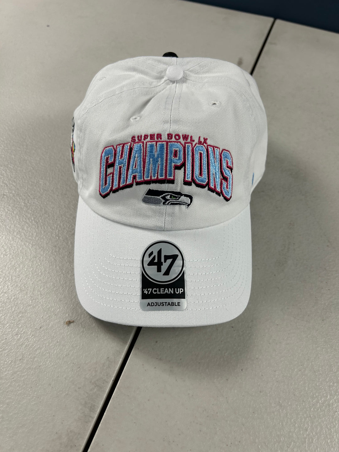 Seattle Seahawks Super Bowl 60 Champion 47 Hitch Hat