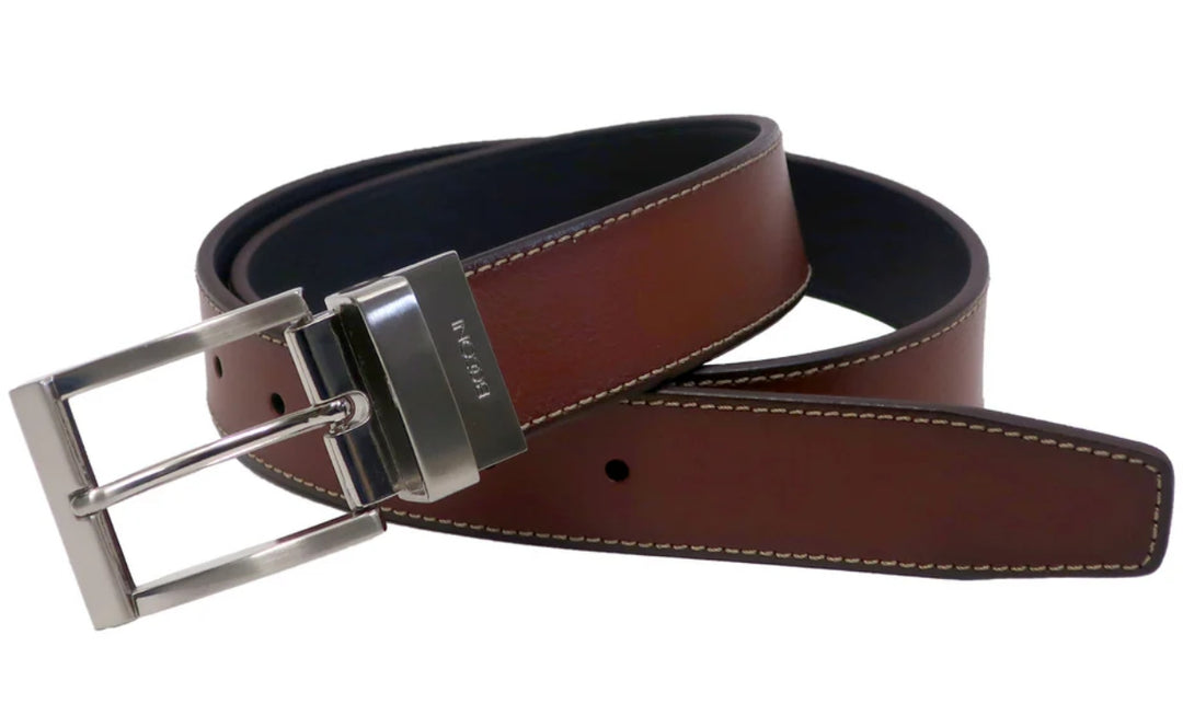 Boconi James Leather Reversible Belt