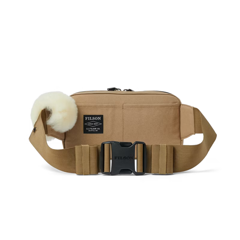 Filson Compact Fishing Waist Pack - Dark Tan