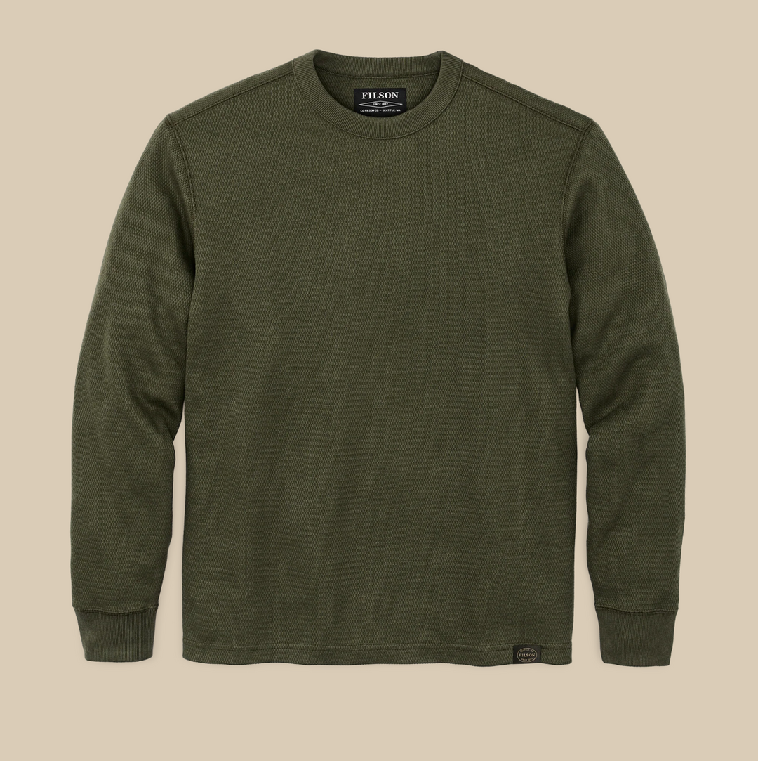 Filson Waffle Knit Thermal Crewneck