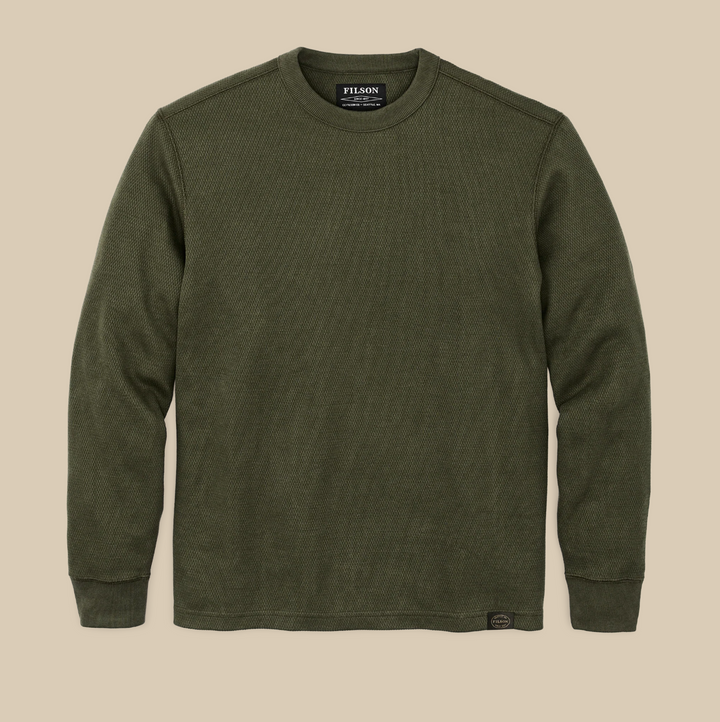 Filson Waffle Knit Thermal Crewneck