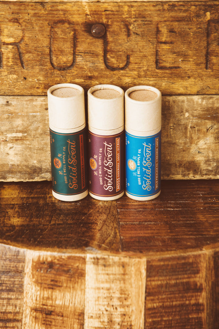 DUSK Unisex Solid Fragrance - Lavender Myrrh + Vanilla