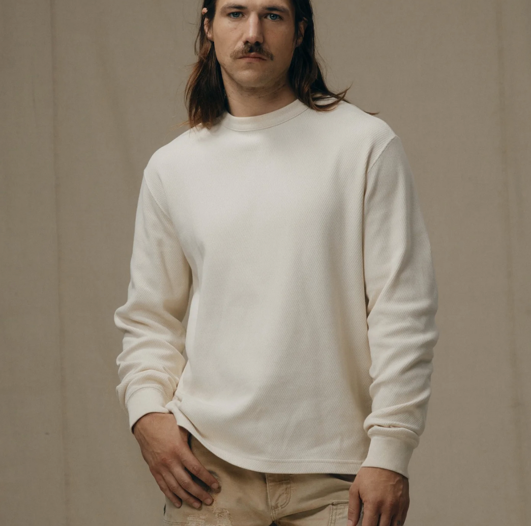 Filson Waffle Knit Thermal Crewneck