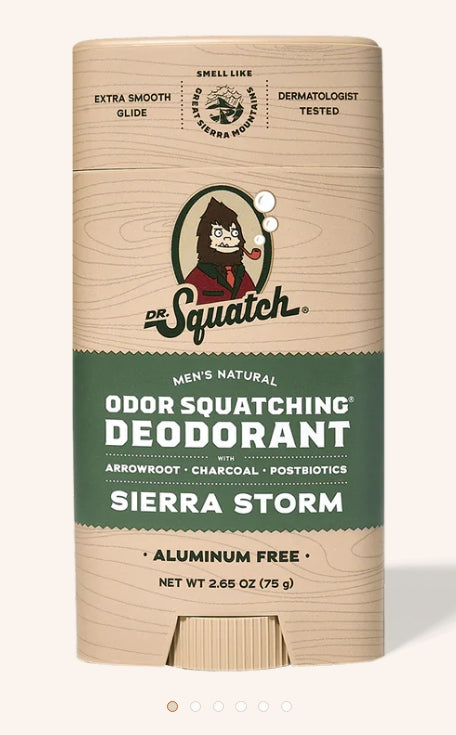 Dr Squatch Wide Stick Deodorant