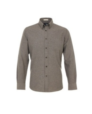 LS Brushed Flannel Shirt