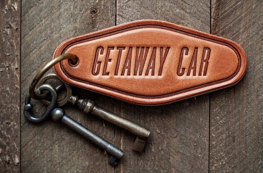 Leather Keychain