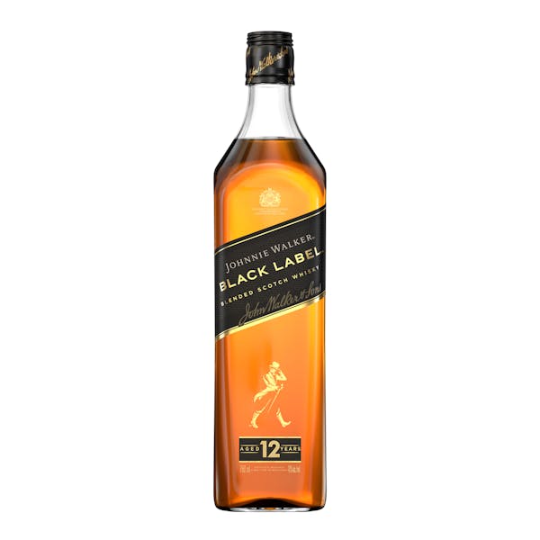 Johnnie Walker Blended Malt Scotch Black Label 12 Yr 80 Proof