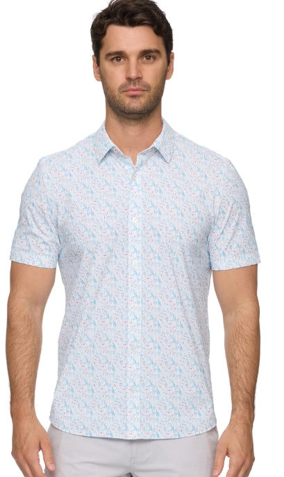 Edgewood SS Drink Print Journey Shirt