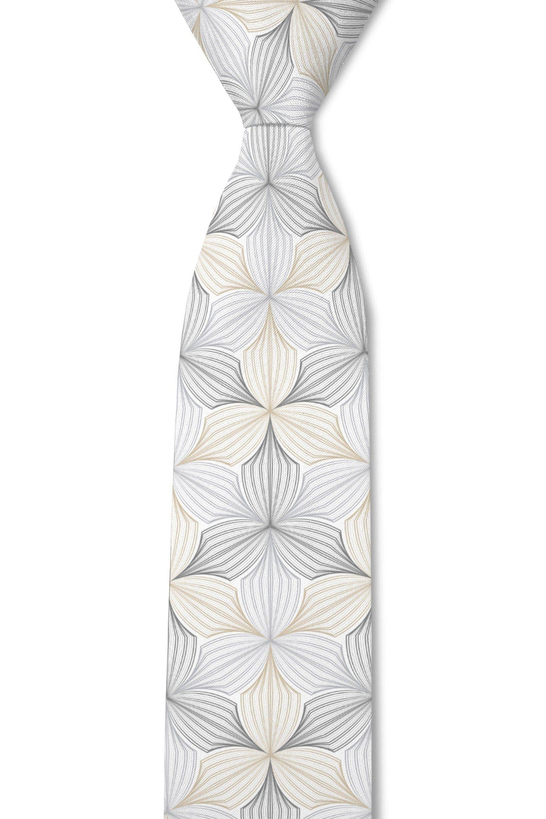 Bermuda - Monochrome Floral Tie