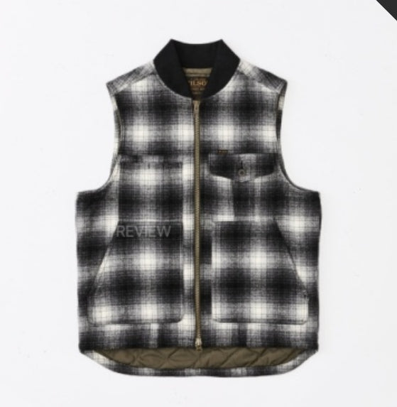 Filson Spokane Insulated Wool Work Vest