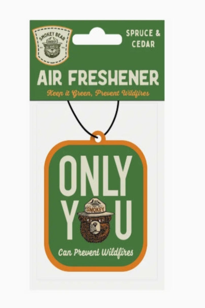 Smokey Bear Car Air Freshener