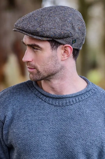 Trinity Tweed Flat Caps - Unisex - Made in Ireland - Unisex