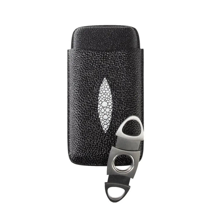 Simon Stingray Cigar Case (Black)