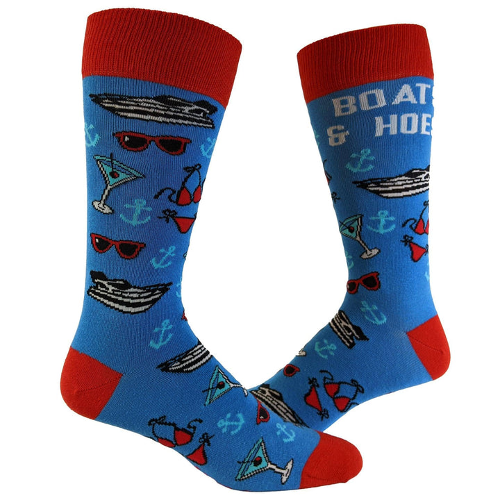 Mens Boats And Hoes Sock
