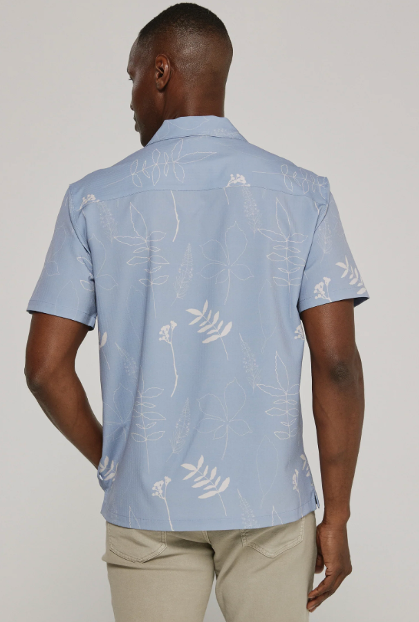 Ciro Camp Shirt - Dusk Blue