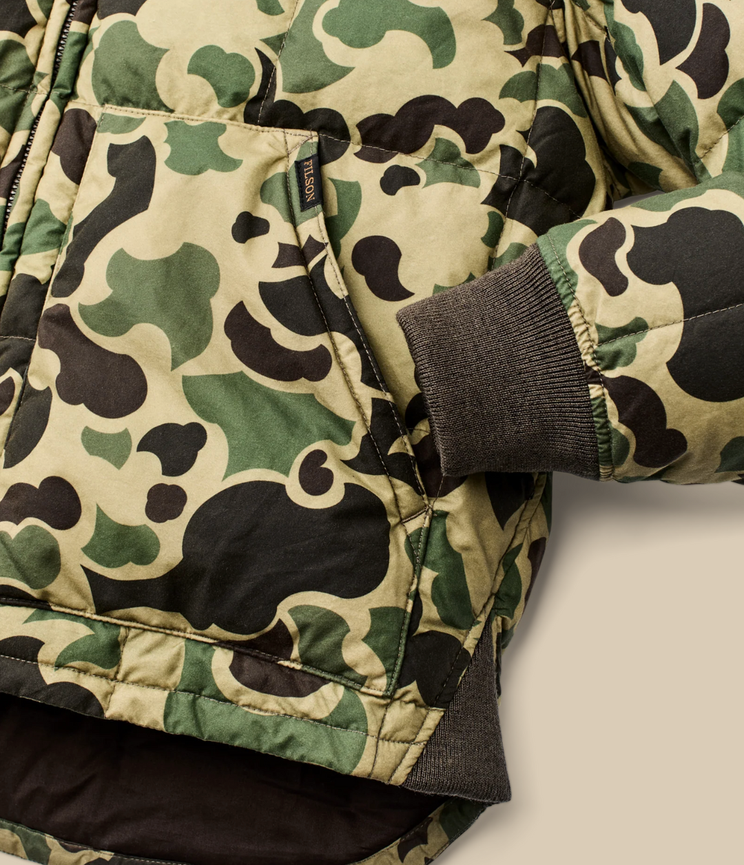 Filson Waxed Down Jacket