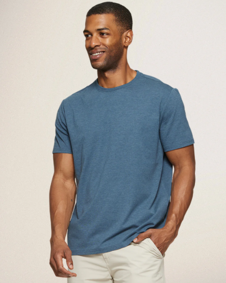 Essential Stretch Comfort Crewneck Tee