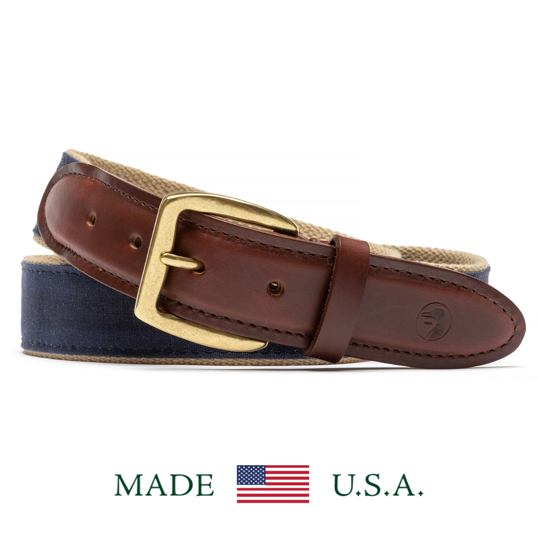 Duck Head Wax Canvas Belt
