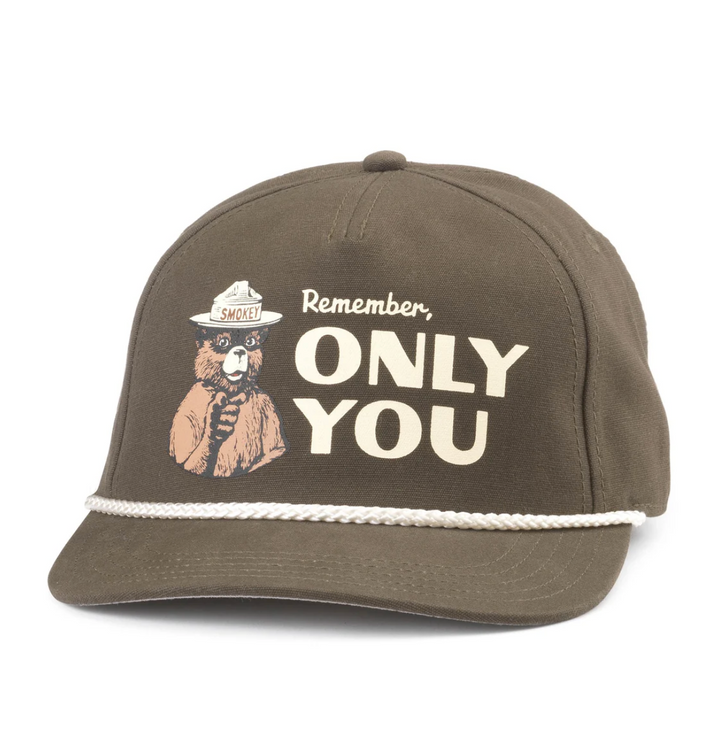American Needle - Canvas Cappy Hat | Smokey Bear