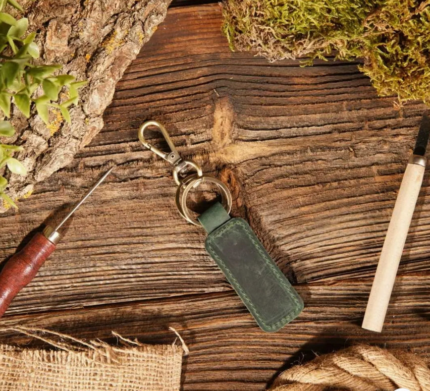 Genuine Leather Keychain