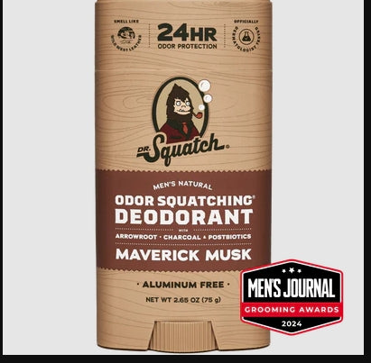 Dr Squatch Wide Stick Deodorant