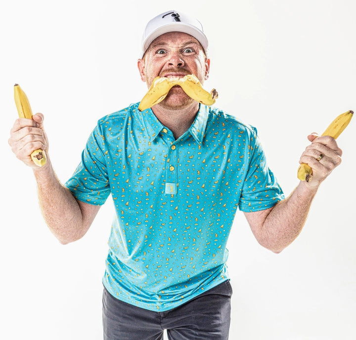 Banana Split Cheeks Polo Shirt