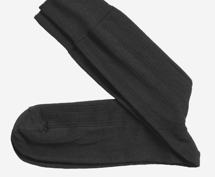 Wool Ribbed Socks