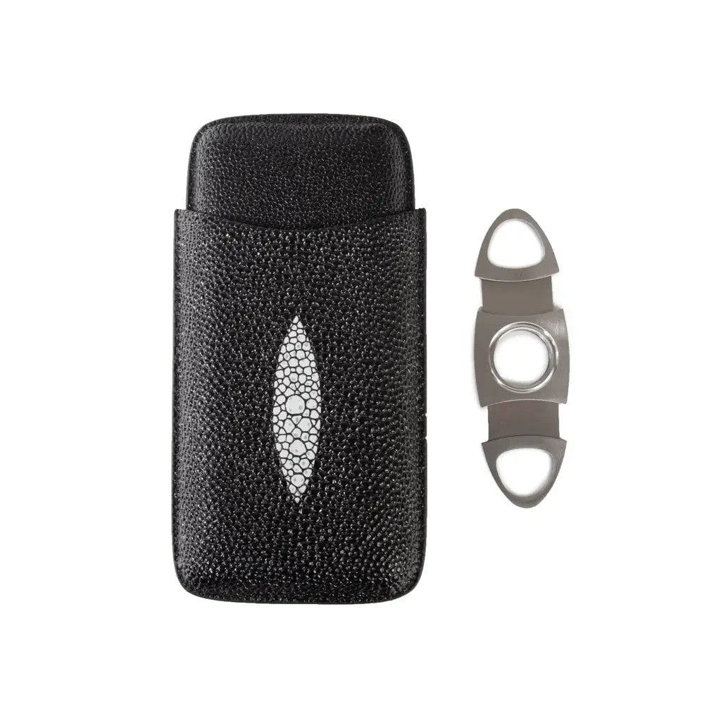 Simon Stingray Cigar Case (Black)