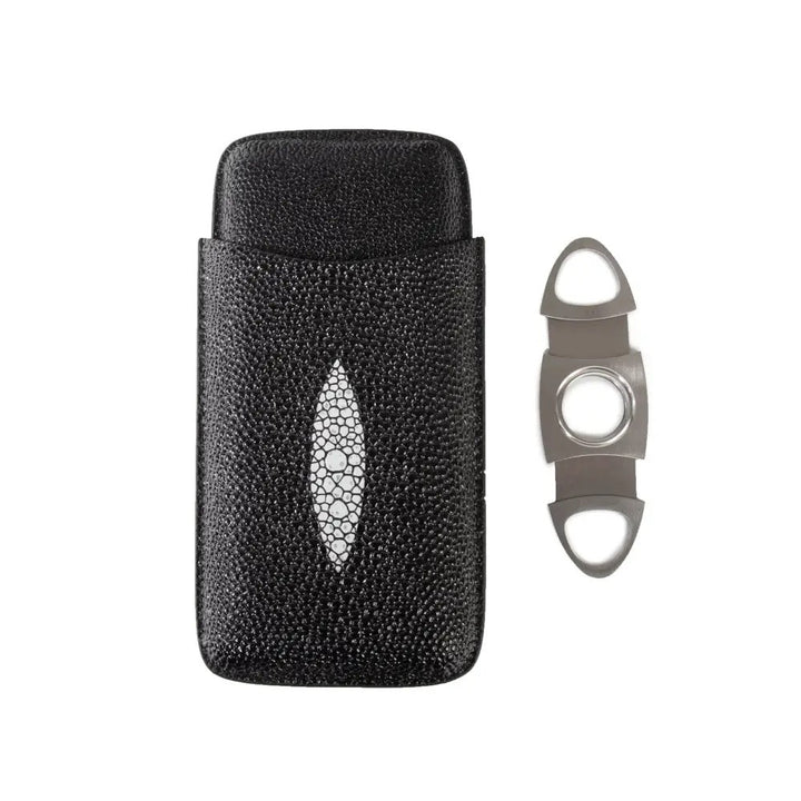 Simon Stingray Cigar Case (Black)