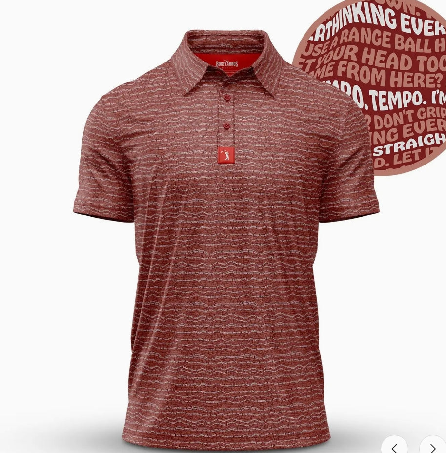 Bogey Bros Swing Thoughts Polo