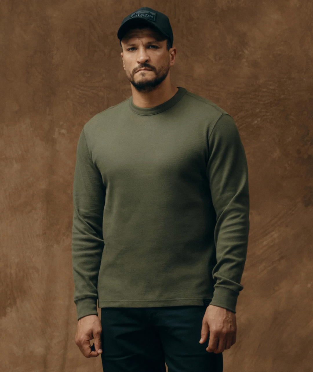 Filson Waffle Knit Thermal Crewneck