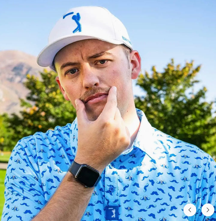 Mustache Ride Polo Shirt