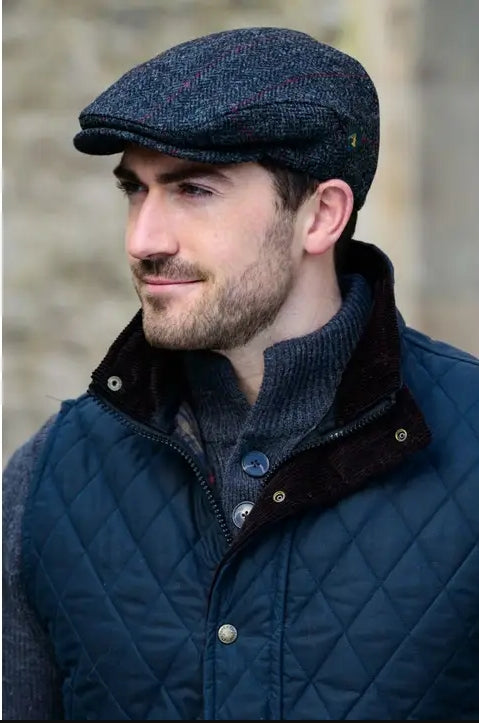 Trinity Tweed Flat Caps - Unisex - Made in Ireland - Unisex